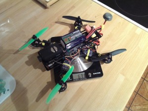 fpv250 mini quad weight