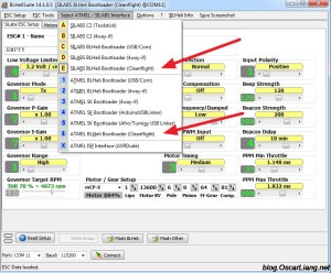 blhelisuite-esc-via-flight-controller-cleanflight-select-interface