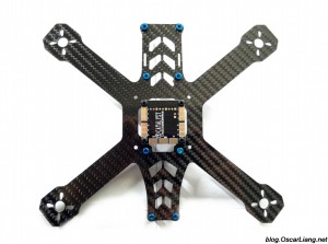 speed addict 210 mini quad frame pdb bottom