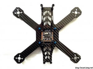 speed addict 210 mini quad frame pdb top