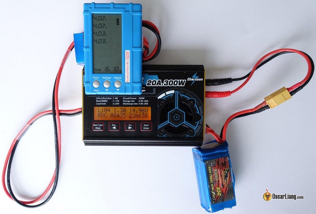 Review: Charsoon Antimatter 300W LiPo Charger - Oscar Liang