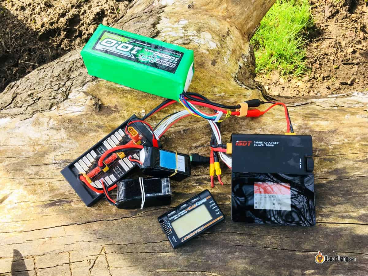 Charging LiPo Batteries in the Field for FPV Drones - Oscar Liang