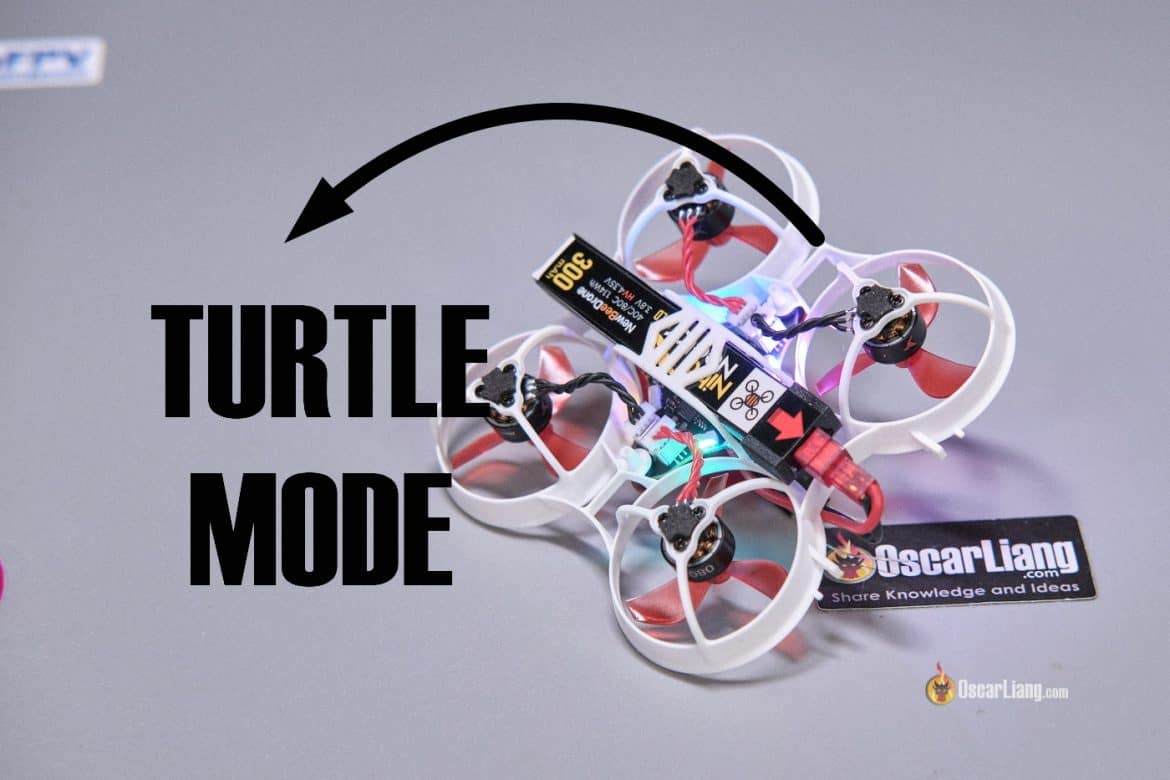 Betaflight Turtle Mode Flip Over After Crash Tutorial