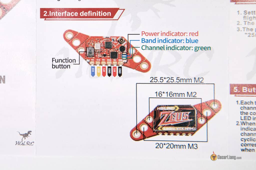 Review Hglrc Zeus Nano Vtx Flexible Mounting Solution Oscar Liang