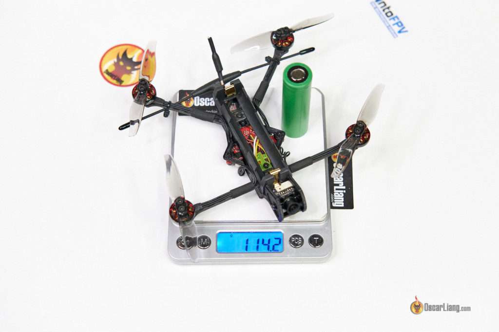 Rekon 3 nano long range fpv drone weight