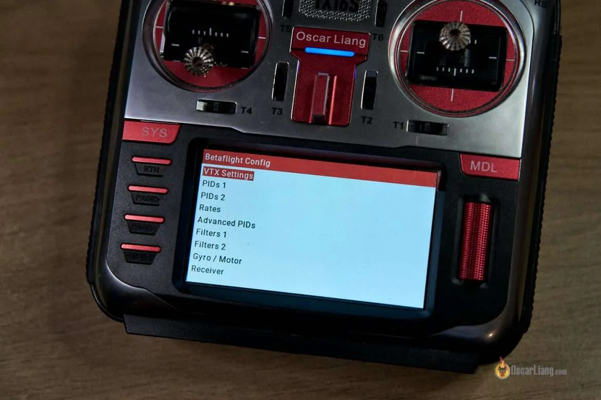 Betaflight Lua Script Opentx Radio Tx16s