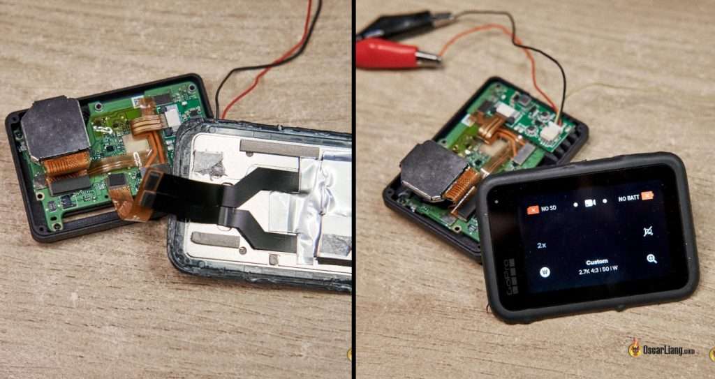Naked Gopro Hero 9 How To Connect Back Touch Screen Ribbon Cable
