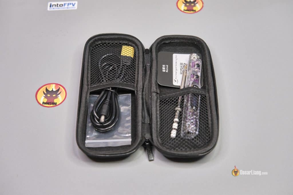 Hglrc Rc2 Portable Soldering Iron Sequre Si012 Unbox Soft Carry Case
