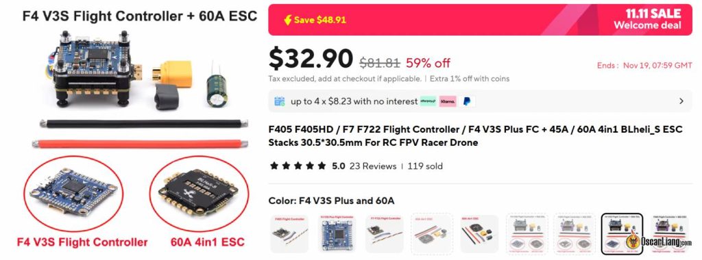 Cheapest $100 5inch Fpv Drone Build 2024 Parts Fc Esc