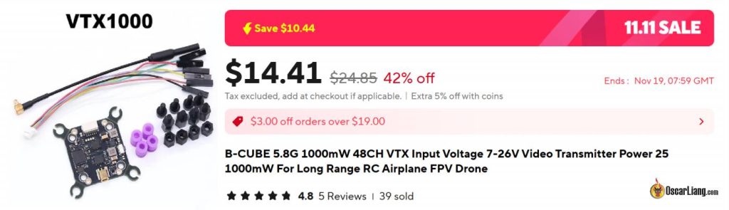 Cheapest $100 5inch Fpv Drone Build 2024 Parts Vtx 1w