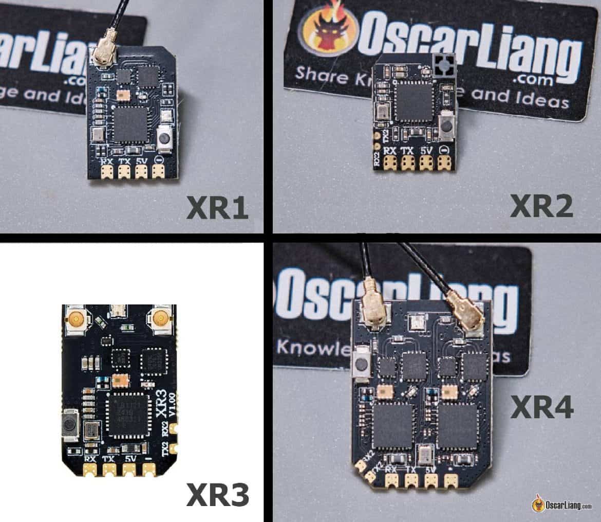 Formatfactoryradiomaster Xr1 Xr2 Xr3 Xr4 Dual Band 2.4ghz 868mhz 900mhz 915mhz Expresslrs Elrs Receiver