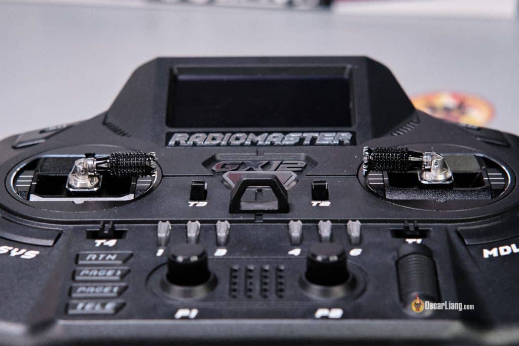 Radiomaster Gx12 Radio Transmitter Remote Gx01 Foldable Gimbal Stick