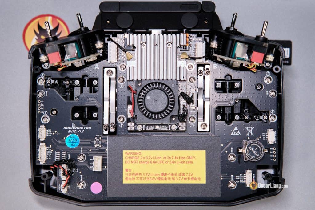 Radiomaster Gx12 Radio Transmitter Remote Tear Down Dissemble Pcb