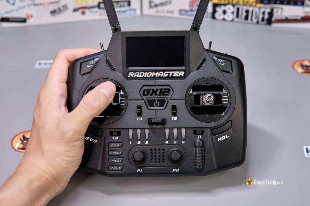 Radiomaster Gx12 Radio Transmitter Remote Thumber Hold