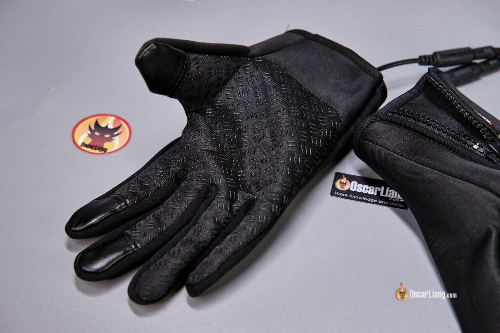 Electric Heated Gloves Battery Powered Non Slip Material