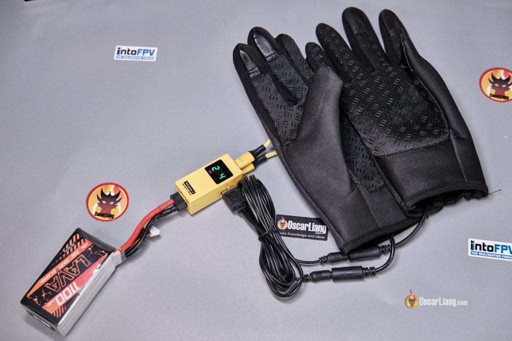 Electric Heated Gloves Battery Powered Usb Cable