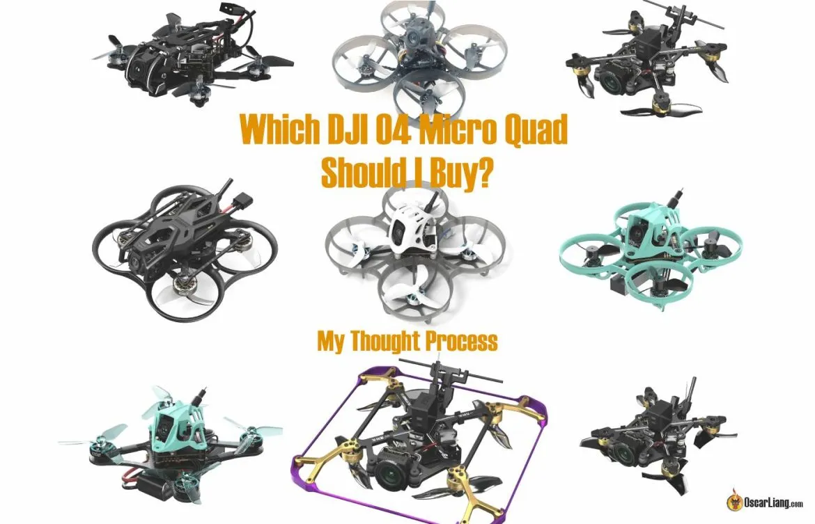 Micro Fpv Drone Dji O4 Lite Air Unit Comparison