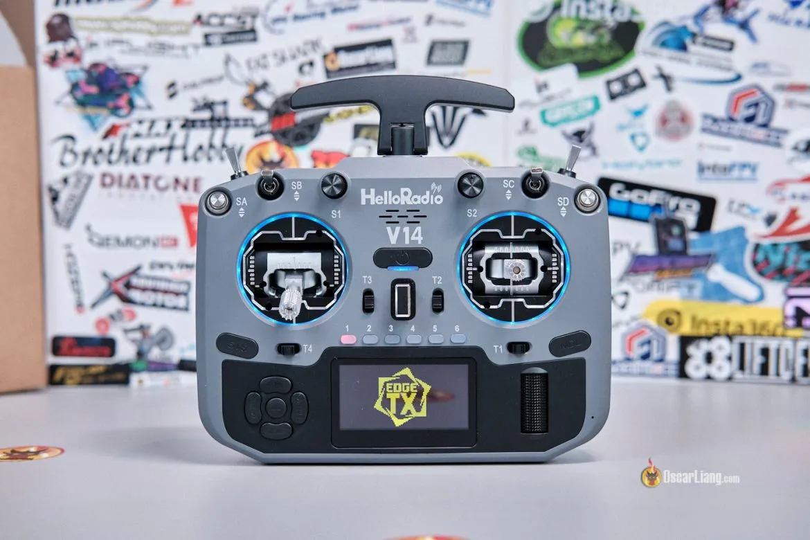 Helloradio V14 Max Edgetx Elrs Transmitter Controller
