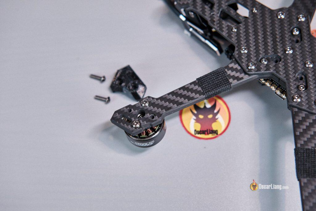 Geprc Vapor Remove Arm Guard Two Screws