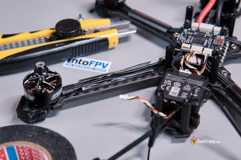 Geprc Vapor Remove Motor Wire Plastic Tubes
