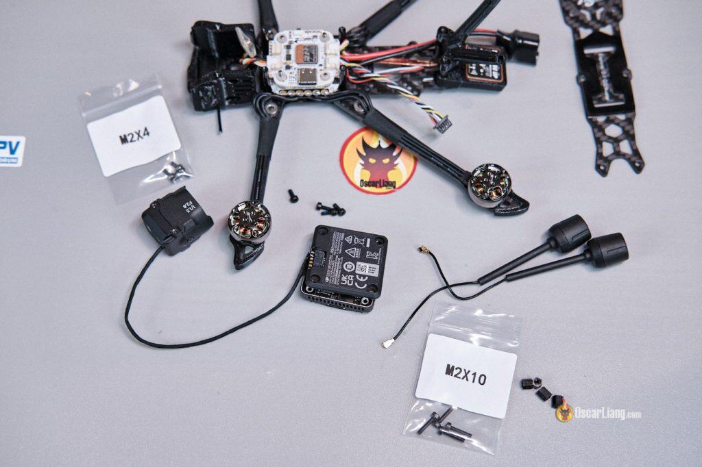 Flywoo Explorer Lr4 With Dji O4 Pro Long Range Sub250 Fpv Drone Install Air Unit Remove Antennas
