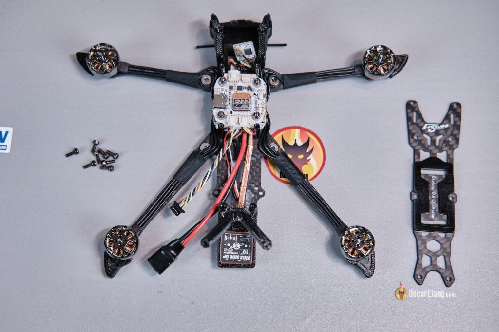 Flywoo Explorer Lr4 With Dji O4 Pro Long Range Sub250 Fpv Drone Tear Down