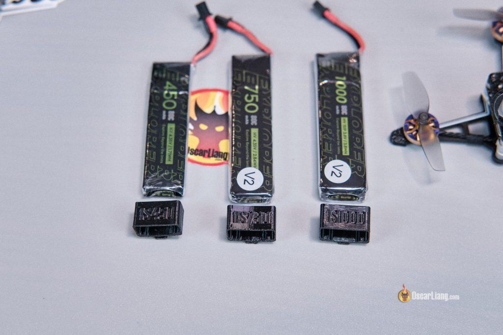 Flywoo Firefly18 1s Nano Baby V3 Micro Fpv Drone Dji O4 Lite Battery Mount 450mah 750mah 1000mah
